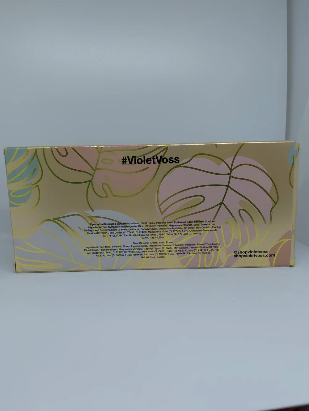 Violet Voss Pretty in Paradise - All In One Face And Eye Shadow Palette 0.40 oz